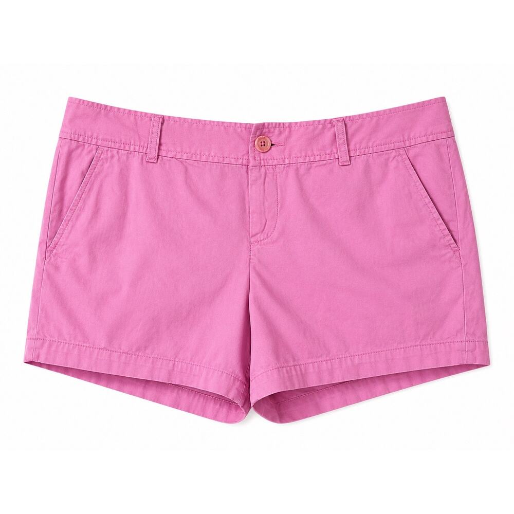 Lilly Pulitzer Callahan Shorts Women’s Size 12 Pink Cotton Chino Resort